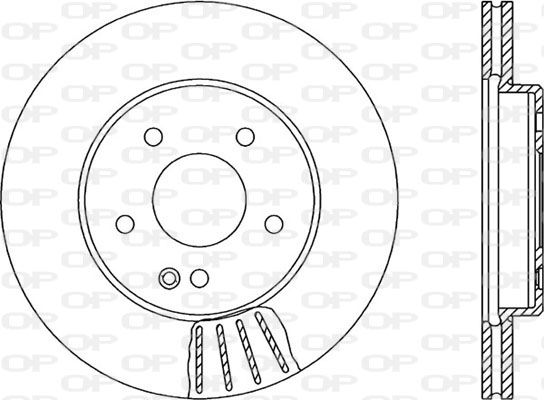 OPEN PARTS Bremžu diski BDR1296.20